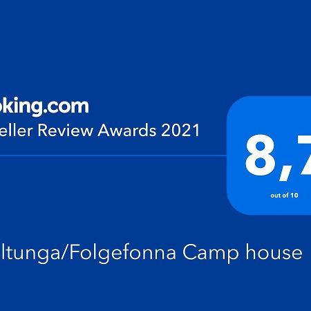 הוילה יונדאל Trolltunga/Folgefonna Camp House מראה חיצוני תמונה