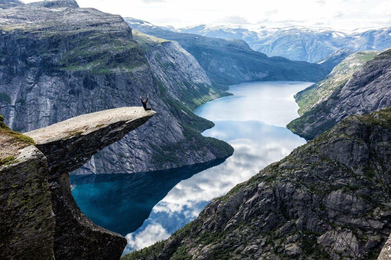 הוילה יונדאל Trolltunga/Folgefonna Camp House מראה חיצוני תמונה